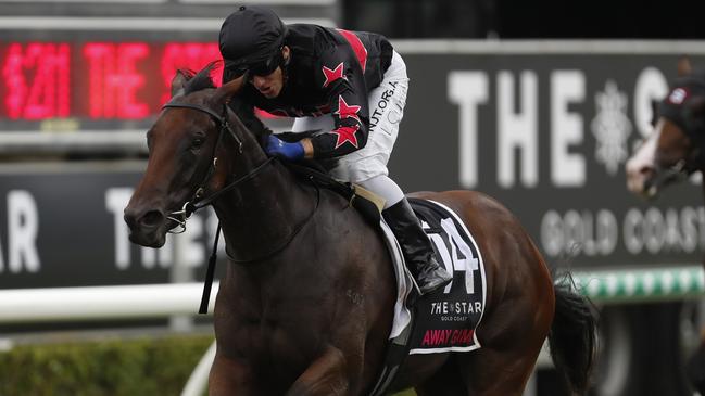 Away Game won this year’s Magic Millions Classic at the Gold Coast. Picture: Getty Images