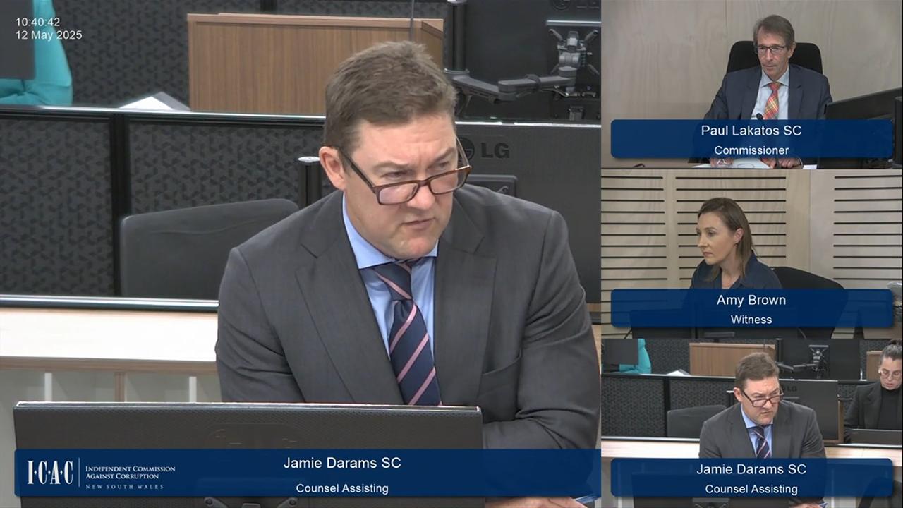Ms Brown was the only witness to take the stand during Monday’s extensive hearings, despite then-Secretary Mark Scott also being scheduled to give evidence. Picture: Supplied