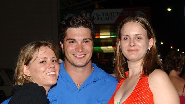 Miesha Cullen, Danny Miles & Elena Chalmers, Flinders Street East for New Year's Eve Picture: Bryan Lynch ad271035