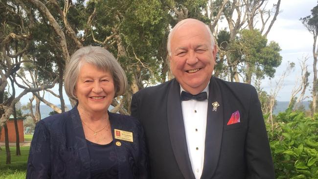 Mr Gerard Joseph McMillan from Singleton and his partner Yvonne Palmer. He is an Australian Day award recipient for 2025. Supplied.