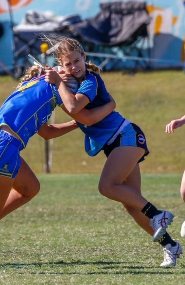 Sunshine Coast junior rugby union talent Mackenzie Sharpe. Picture: Adrian Bell photography.