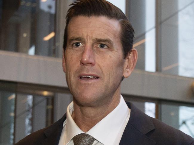 SYDNEY, AUSTRALIA - NewsWire Photos JUNE 10, 2021: SAS veteran Ben Roberts-Smith leaves Federal court on Thursday. Picture: NCA NewsWire / Nikki Short