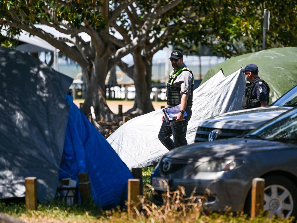 The council made homeless camping a crime. Picture: Dan Peled / NewsWire