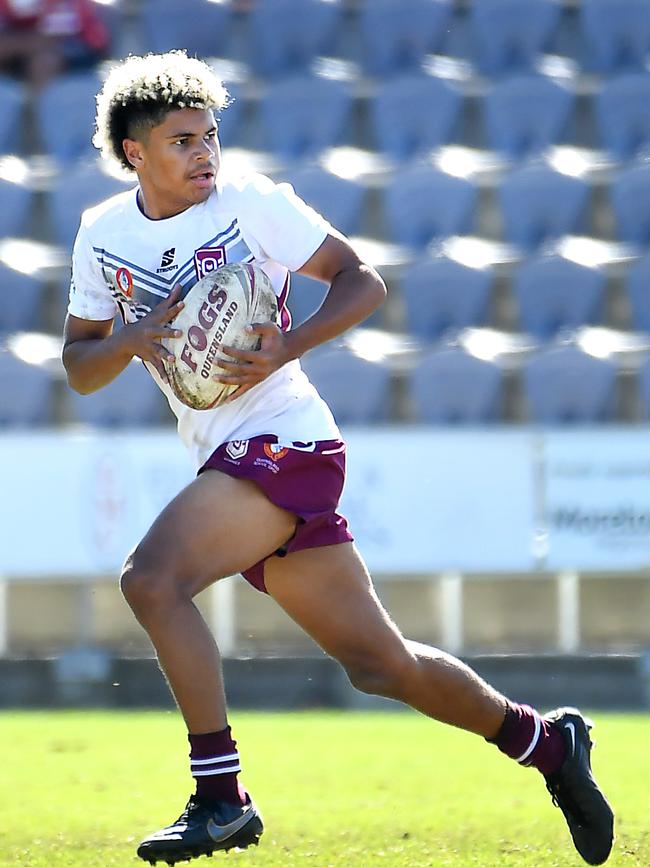 cALOUNDRA shs’S Ellyjah Birve playing for Queensland.. Picture, John Gass