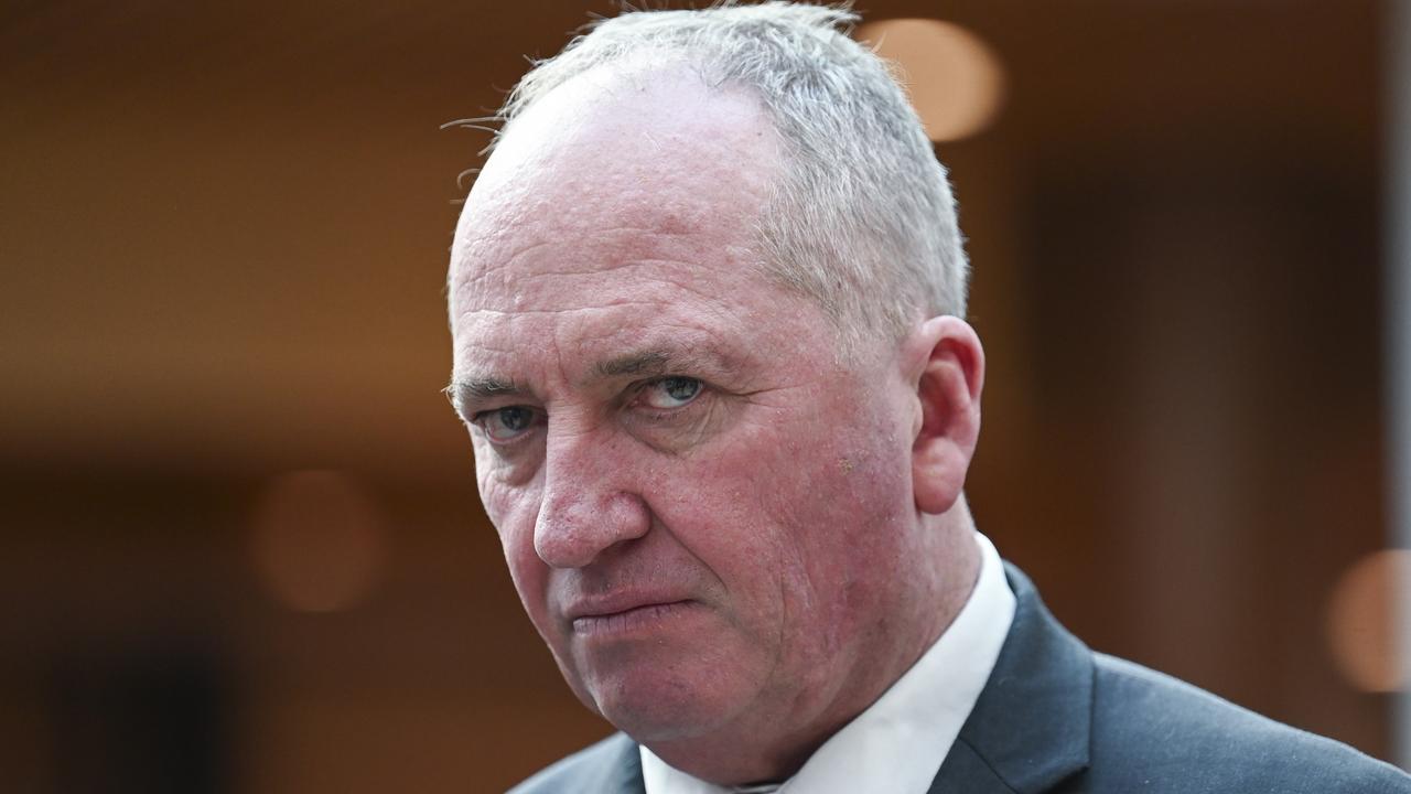 ‘That’s politics’: Barnaby reacts to brutal exile