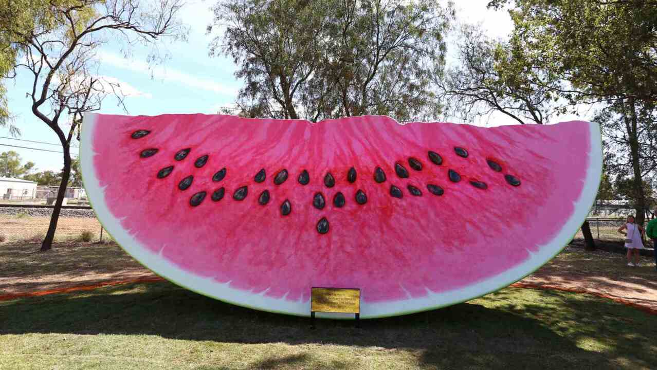 Giant watermelon generates tourism boost in Qld