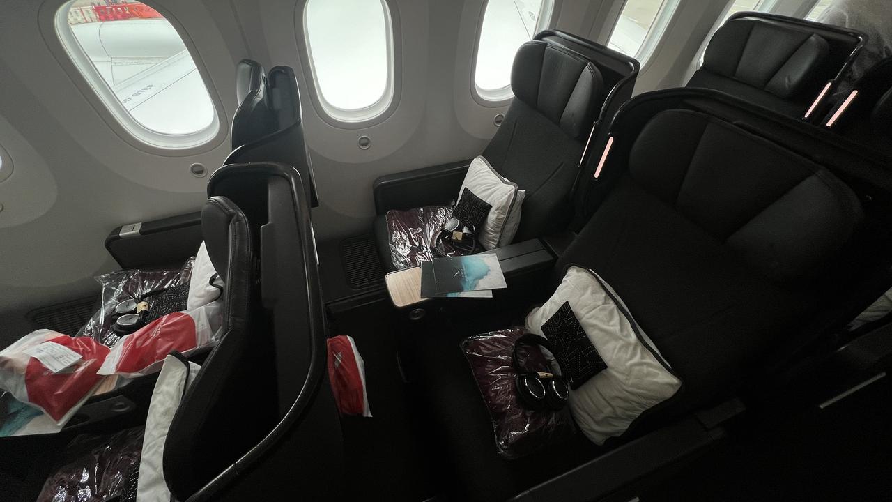 The Premium Economy seats, which are $3999. Picture: Chantelle Francis / news.com.au