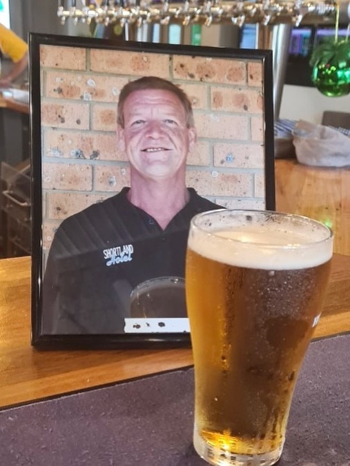 Robert "Bob" Palmer being remembered by staff at his favourite watering hole, The Shortland Hotel