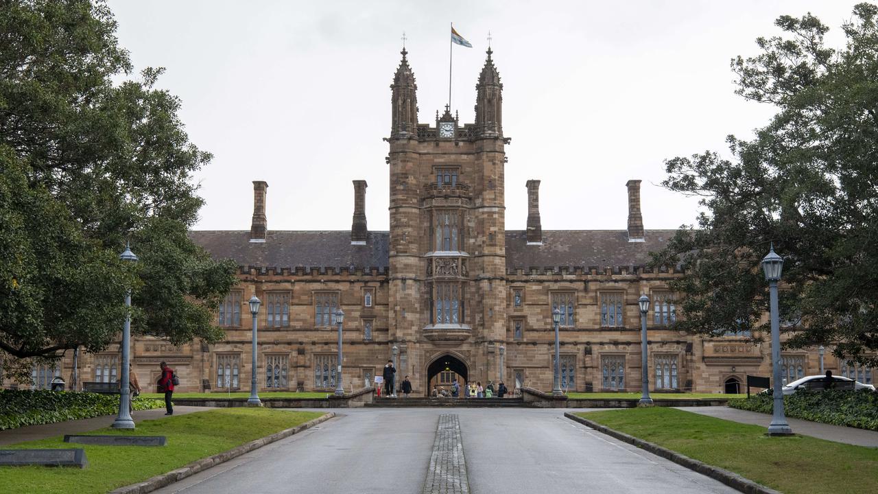 The University of Sydney looks like its historic British counterparts. Picture: NewsWire / Simon Bullard.