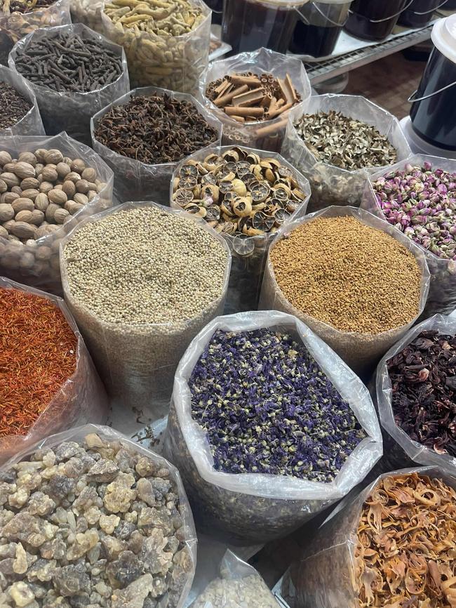 Inside Nizwa's bustling souk. Picture: Natalie Brown/news.com.au