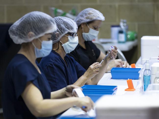 People are urged to get vaccinated. Picture: Matt Jelonek/Getty Images