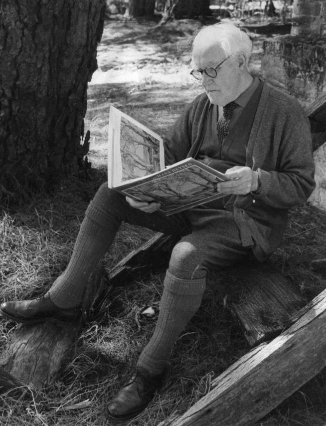 Sir Hans Heysen in the 1960s.