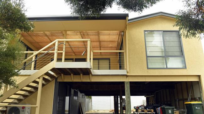 The shack on Kangaroo Island where security firm Paladin registered its company.