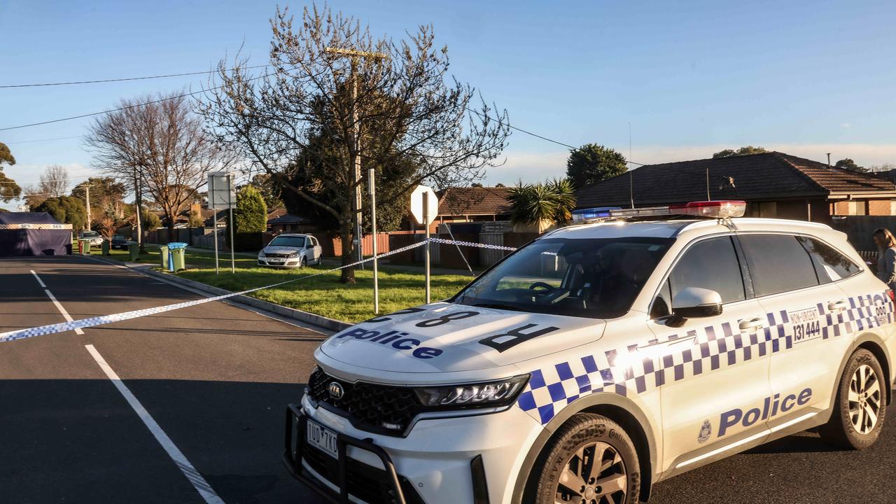 The man’s alleged crime spree across Melbourne’s southeast lasted close to seven hours. Picture : NCA NewsWire / Ian Currie