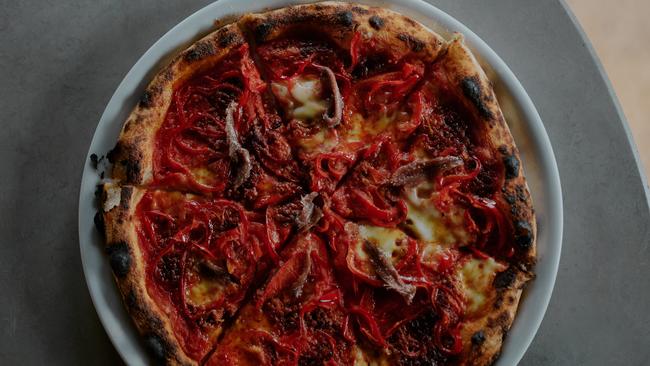 Pizza from Figlia restaurant.