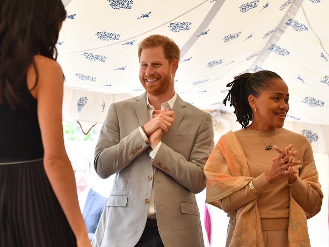 Meghan’s mum, Doria Ragland, is overjoyed about the news. Picture: Getty