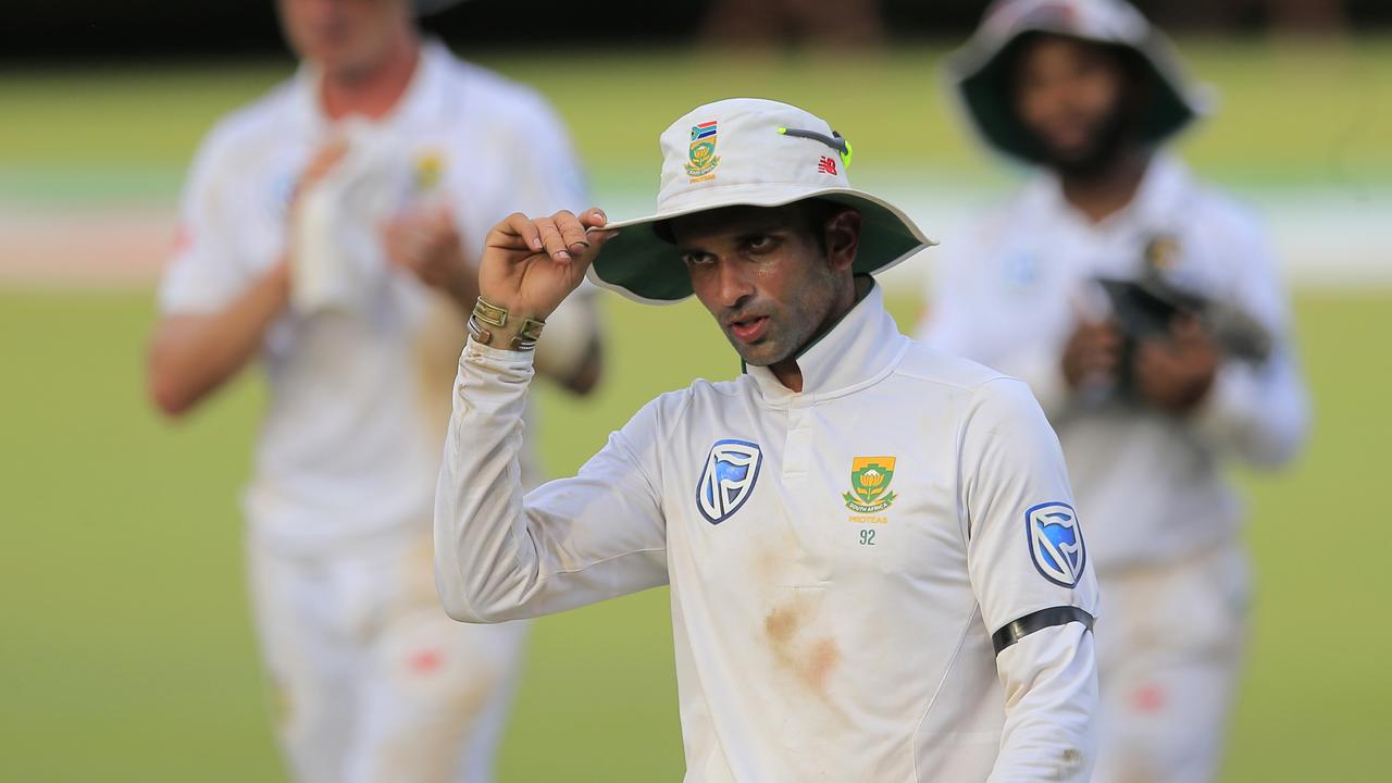 Keshav Maharaj took an eight-wicket haul against Sri Lanka overnight.