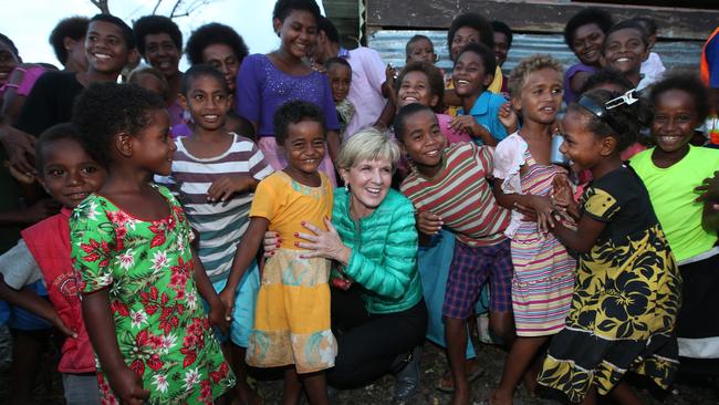 Visiting Koro Island which was one of the worst affected islands of Fiji after Tropical Cyclone Winston. Picture: Kym Smith