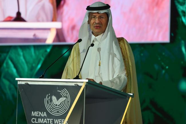 Saudi Energy Minister Prince Abdulaziz bin Salman said he would not agree to phasing out fossil fuels