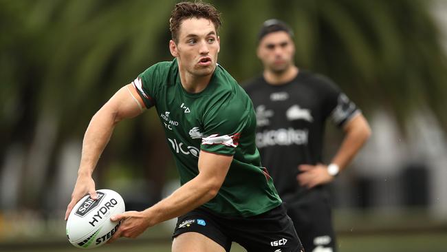 Cameron Murray has set up a gym in his parents’ basement.