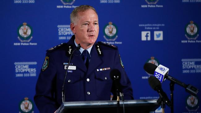 NSW Police Commissioner Mick Fuller said there was ‘clear evidence’ COVID-19 had been brought off the ship in Sydney.