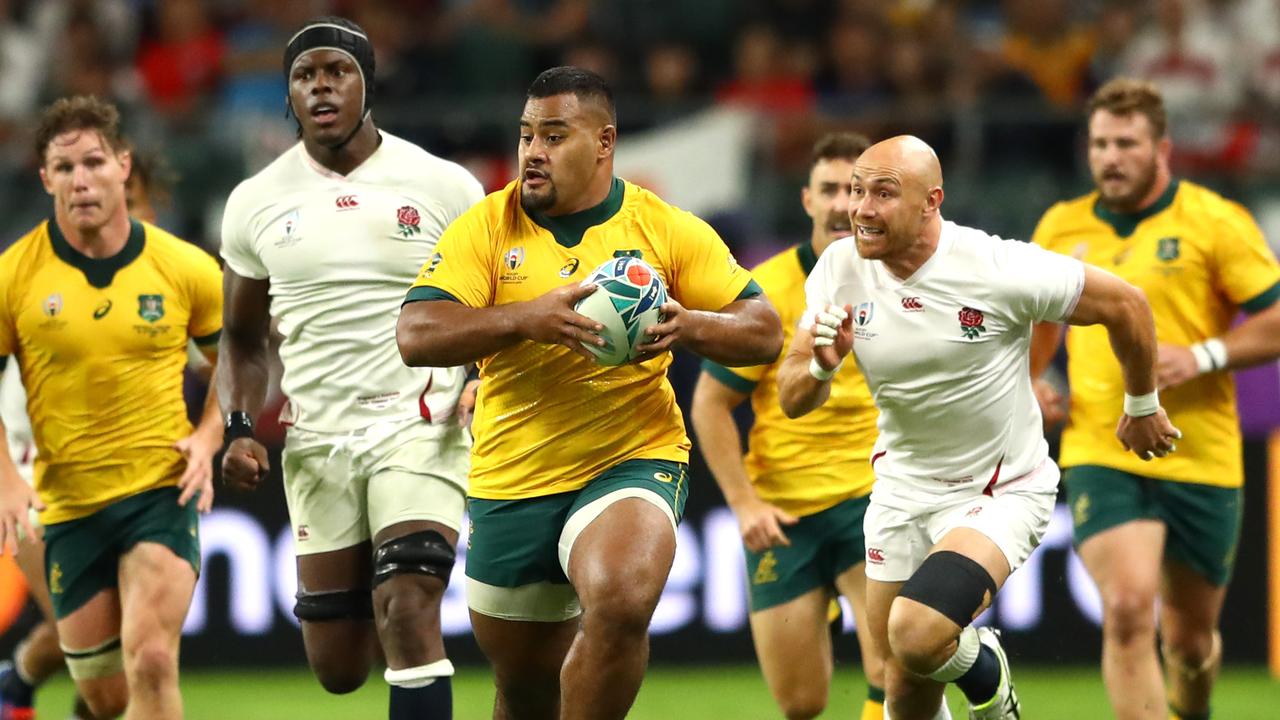 James Slipper is preparing to switch sides on the scrum with Taniela Tupou racing the clock to be fit against England. Photo: Getty Images