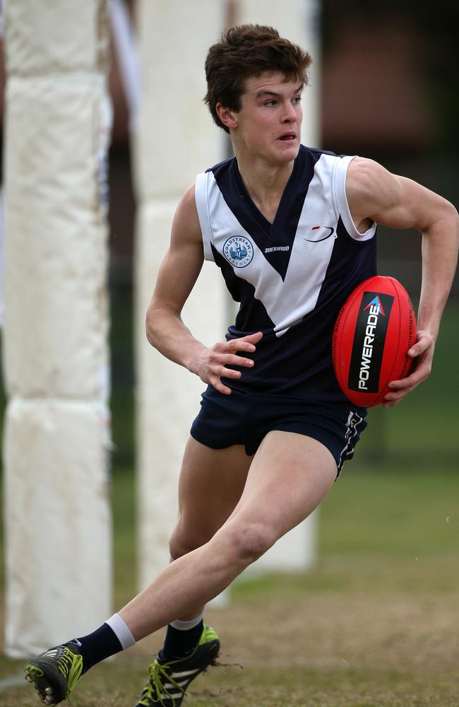 Bayley Fritsch in Coldstream colours in 2014.