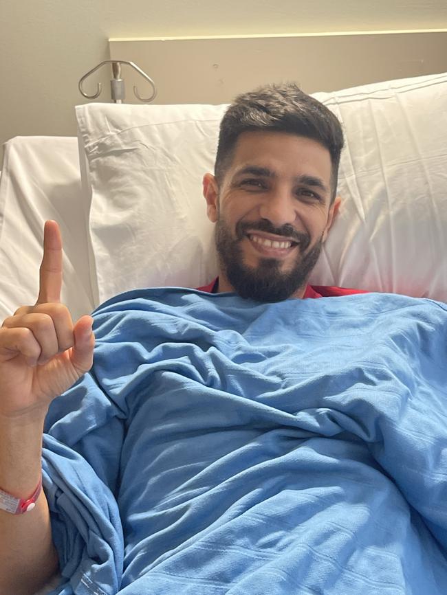 Dib says he is fit and will fight the cancer.