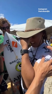 Sally Fitzgibbons secures her forth World Surfing Games gold