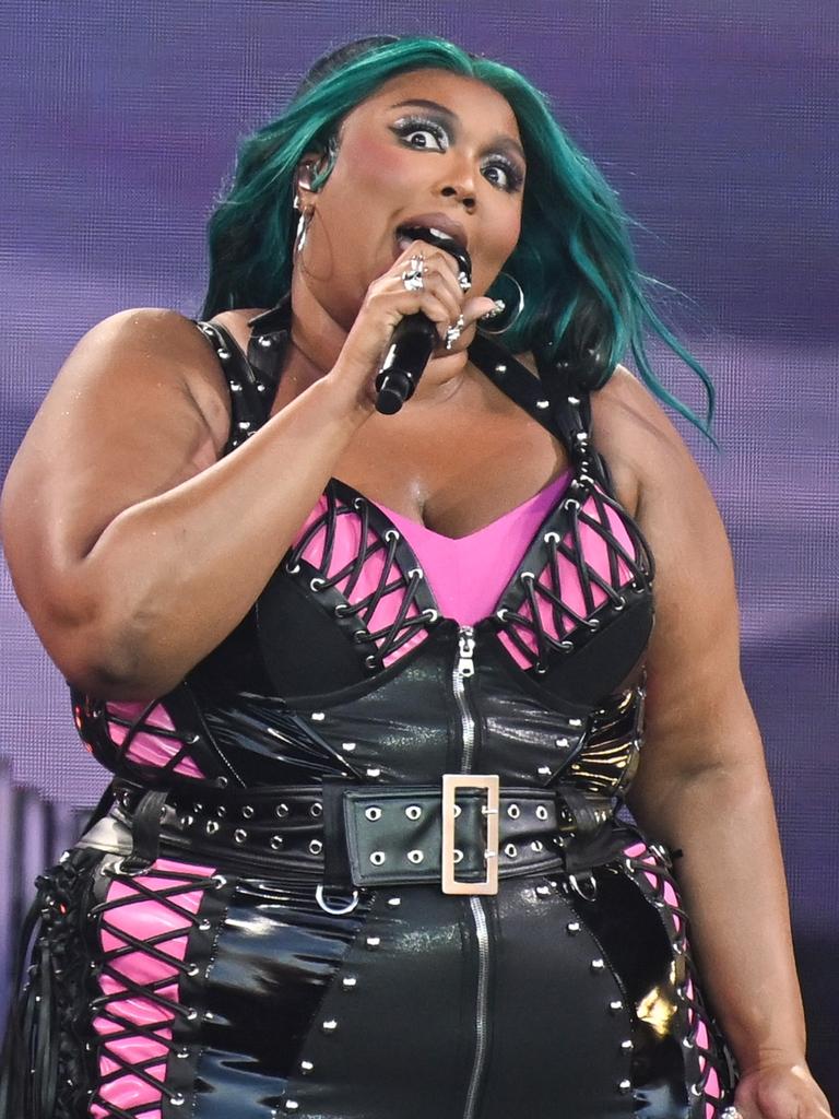 Lizzo’s comment on Instagram raised eyebrows. Picture: Leon Neal/Getty Images