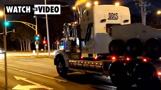 WATCH: Superload leaves Glen Waverley