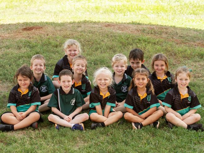 Childers State School Prep Class 2. Front from left: Grace, Gauge, Penelope, Rylee and Alyvia.Middle from left: Nikola, Luka, Patrick and Stephanie. Back from left: Abby and Jake.
