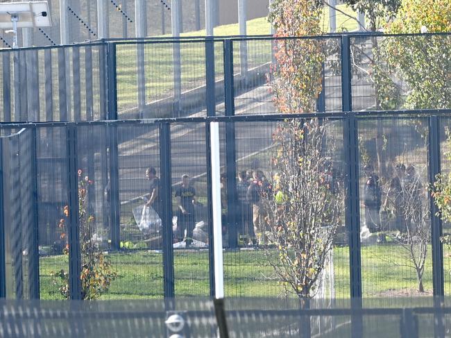 Some detainees have been released from the immigration detention centre at Villawood. Picture: Jeremy Piper