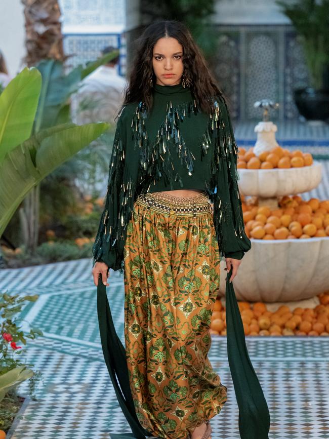 The Australian brand’s resort ’26 collection was a riot of colour. Picture: James Cochrane