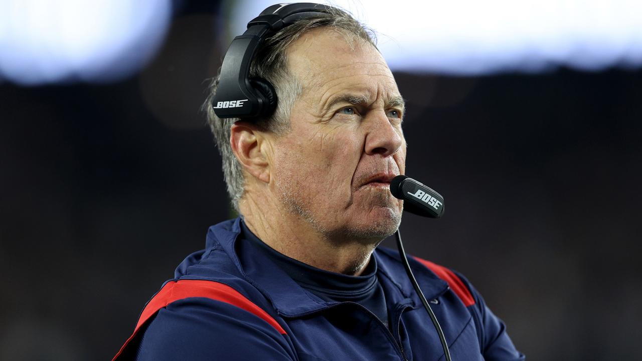 Patriots head coach Bill Belichick isn’t used to losing. Picture: Maddie Meyer/Getty Images