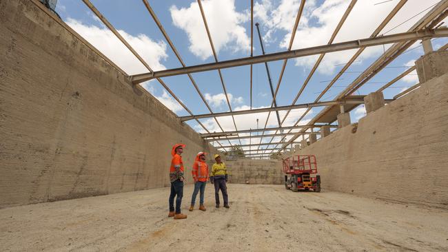 Renewal works underway on original reservoir constructed in 1907