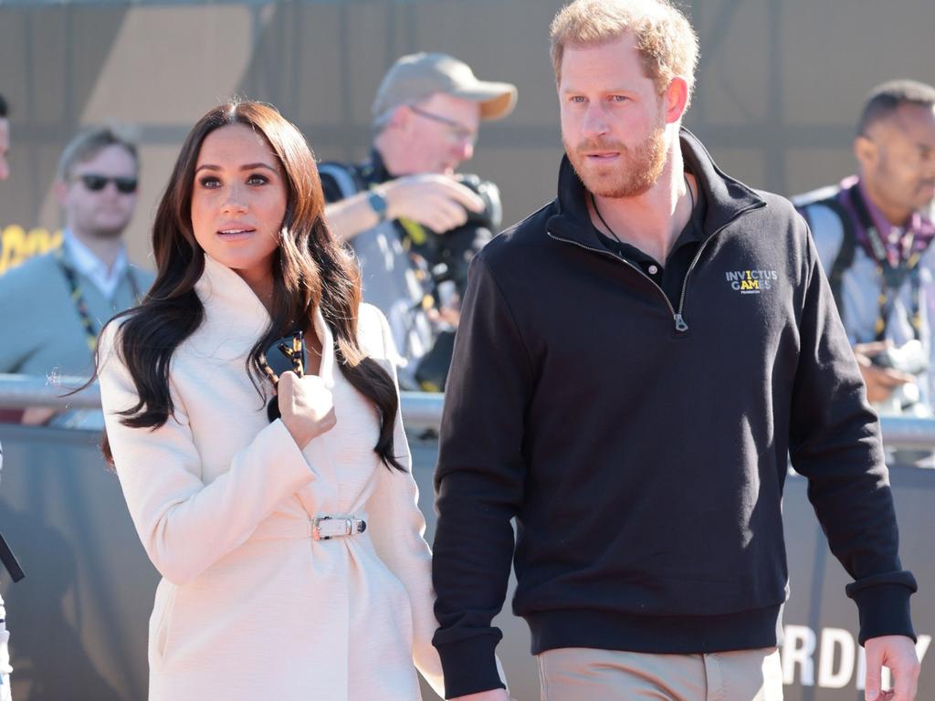 Prince Harry, Duke of Sussex and Meghan, Duchess of Sussex attend the Invictus Games at The Hague 2020. Picture: Chris Jackson/Getty Images for the Invictus Games Foundation