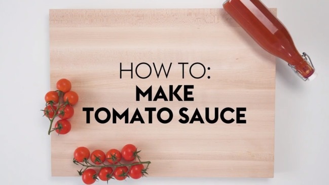 How to make tomato sauce