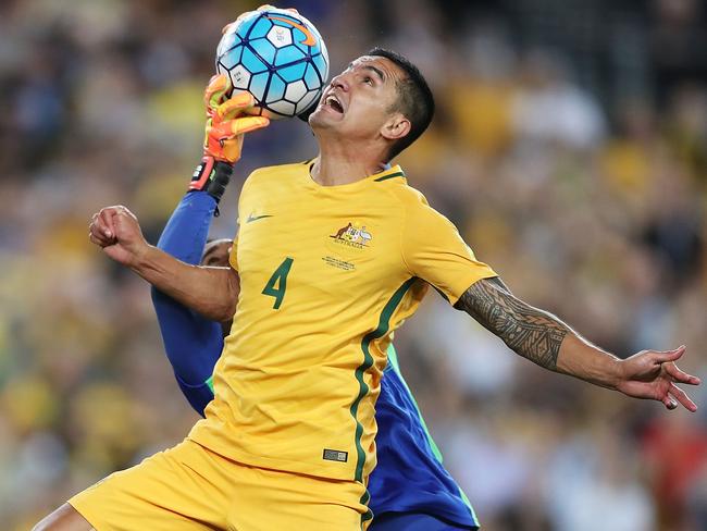 Tim Cahill was at his inspiring best.