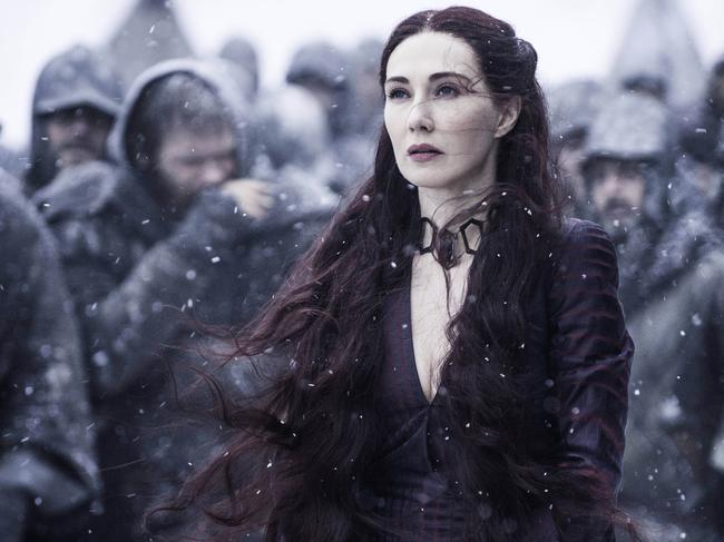 Carice Van Houten, here as Melisandre, is in TV drama Temple.