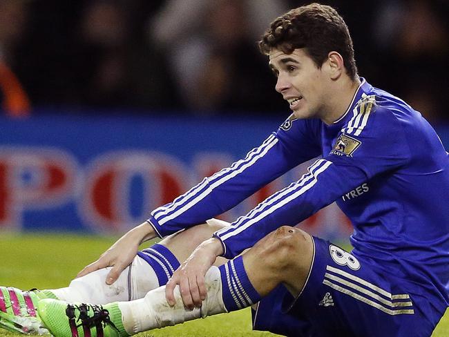 Former Chelsea star Oscar.