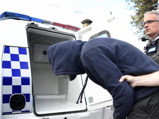 Victoria Police arrest generic.