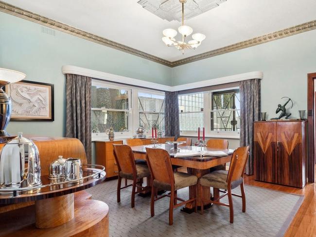 This restored Art Deco house is on the market at 2 Charles St, Newcomb.