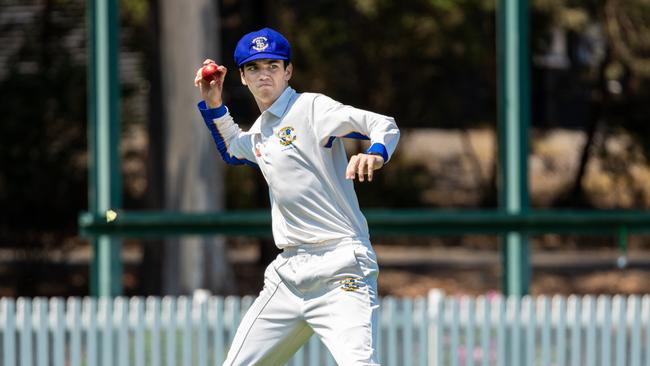 Ashgrove First XI captain Joey Laner. Picture courtesy of Denver Jensen.