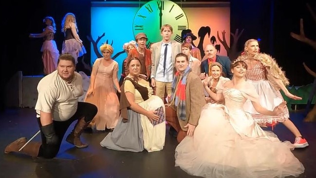 The cast of Into the Woods. Catch the show from the Coffs Harbour Musical Comedy Company at the Jetty Memorial Theatre.