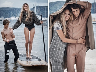 Coming of age: Elle reintroduces her boys to Australia