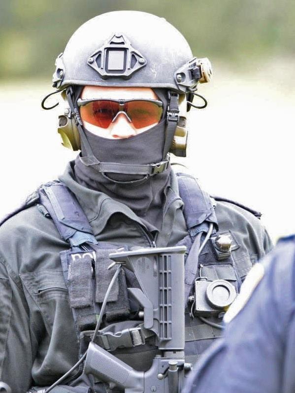 Officer A, the man who shot dead the Lindt siege terrorist, can now have his identity revealed. Picture: Supplied