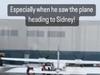 Man goes to wrong Sydney in spectacular fail