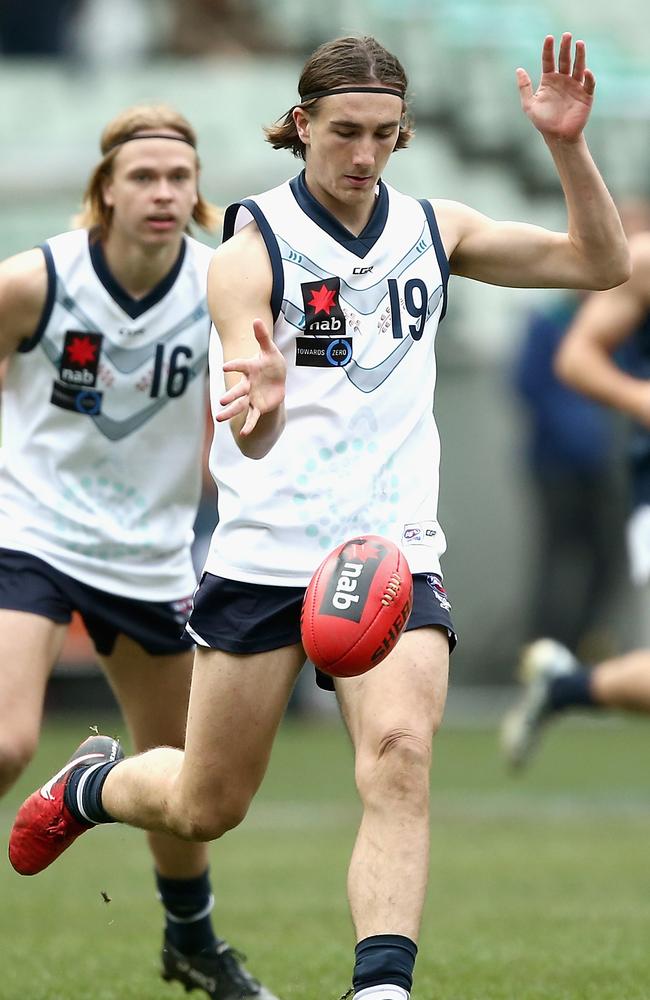 “Contested ball winner’’ Sam Fletcher playing for Vic Country.