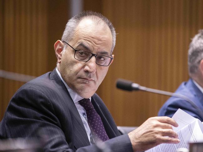 Mike Pezzullo, former Secretary of the Department of Home Affairs, has said Australia’s response to the warships “might not be sufficient.” Picture: NCA NewsWire / Gary Ramage